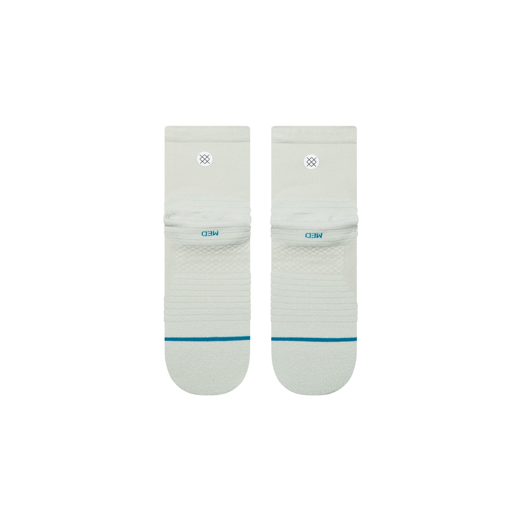 Stance Womens Solid Light Quarter Sock - Light Blue
