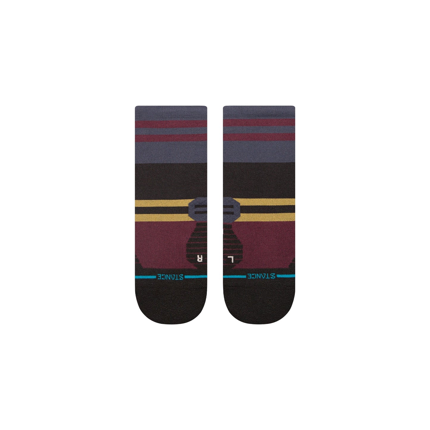 Stance So Sporty Light Quarter Sock Black