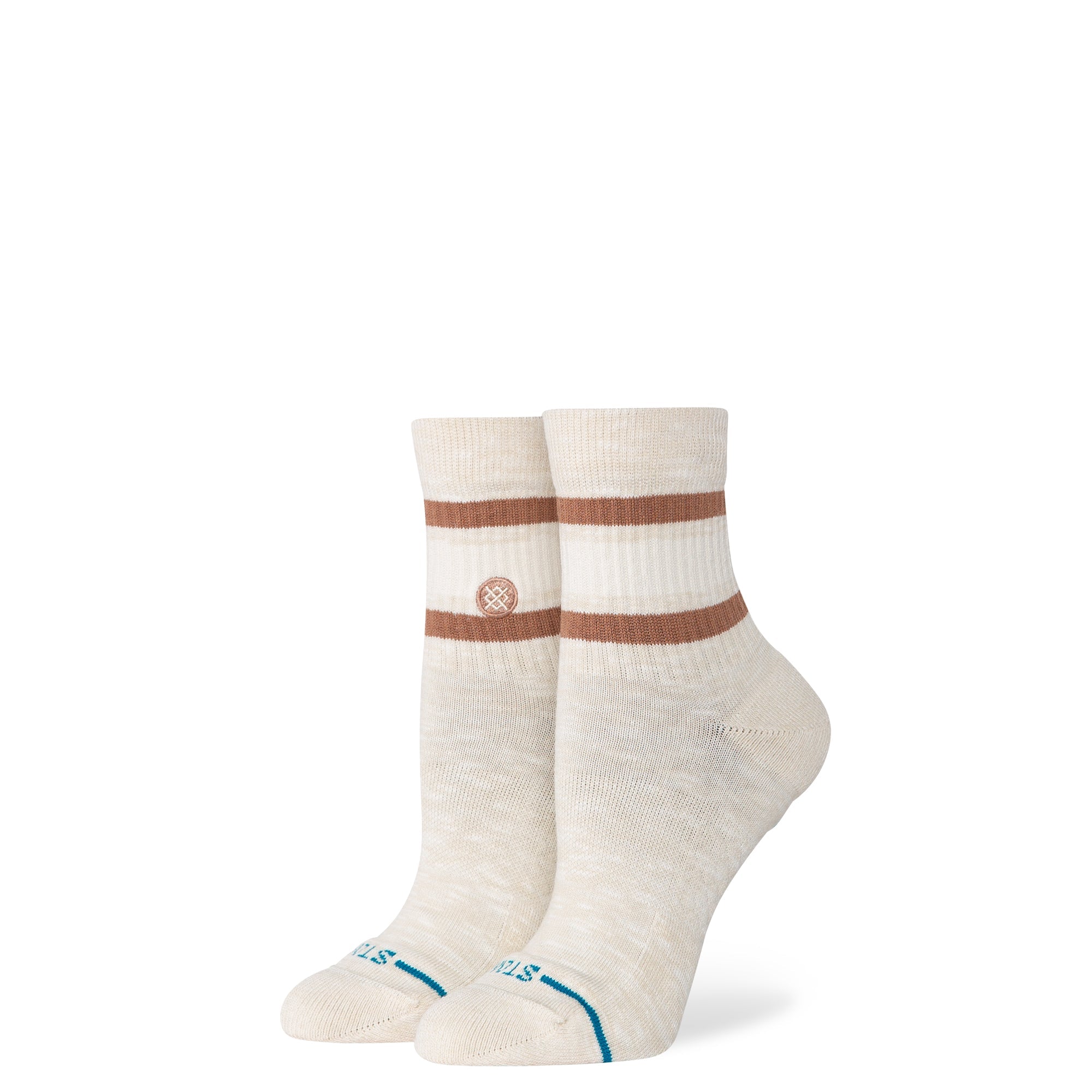 Stance Womens Boyd Slub Quarter Sock Cream