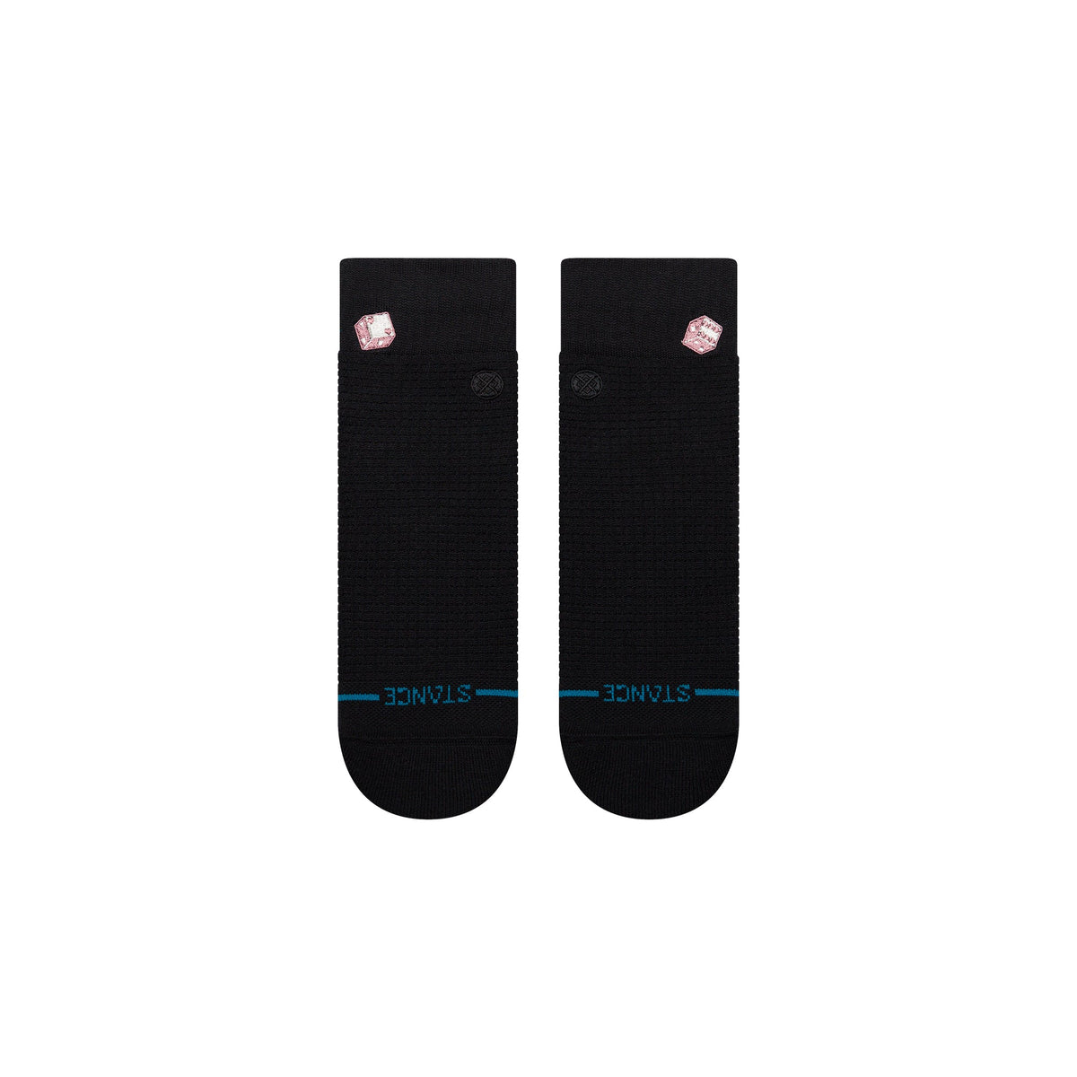 Stance | Dicey Waffle Quarter Sock Black