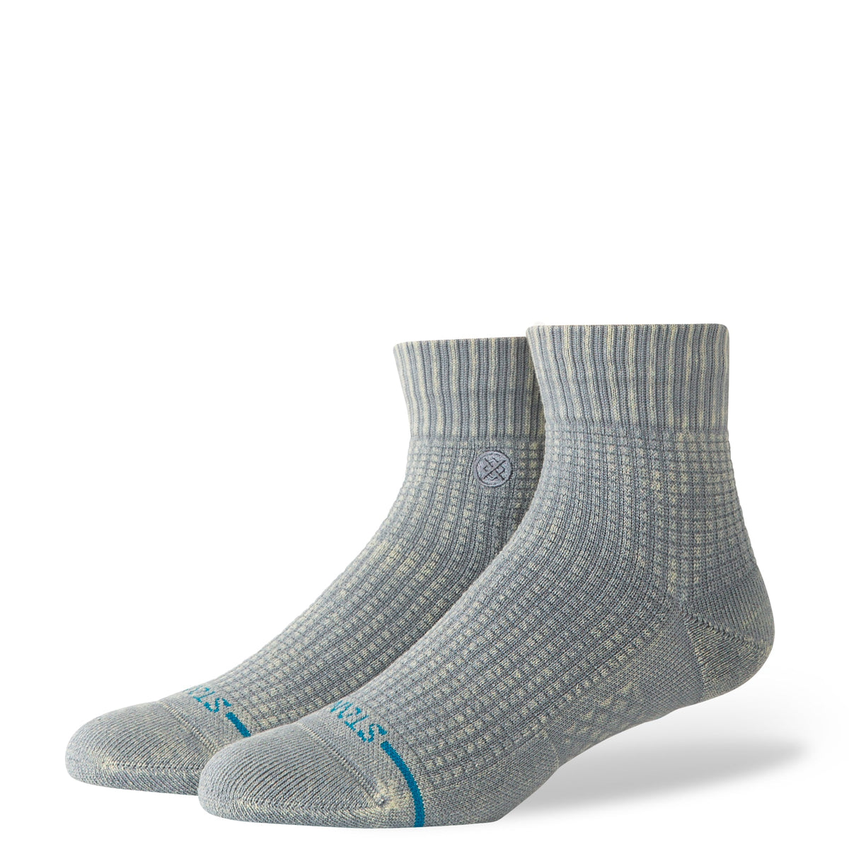 Stance | Solid Waffle Quarter Sock Iceberg