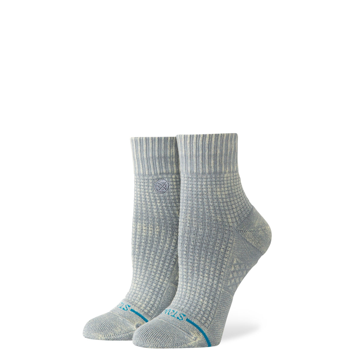 Stance | Solid Waffle Quarter Sock Iceberg