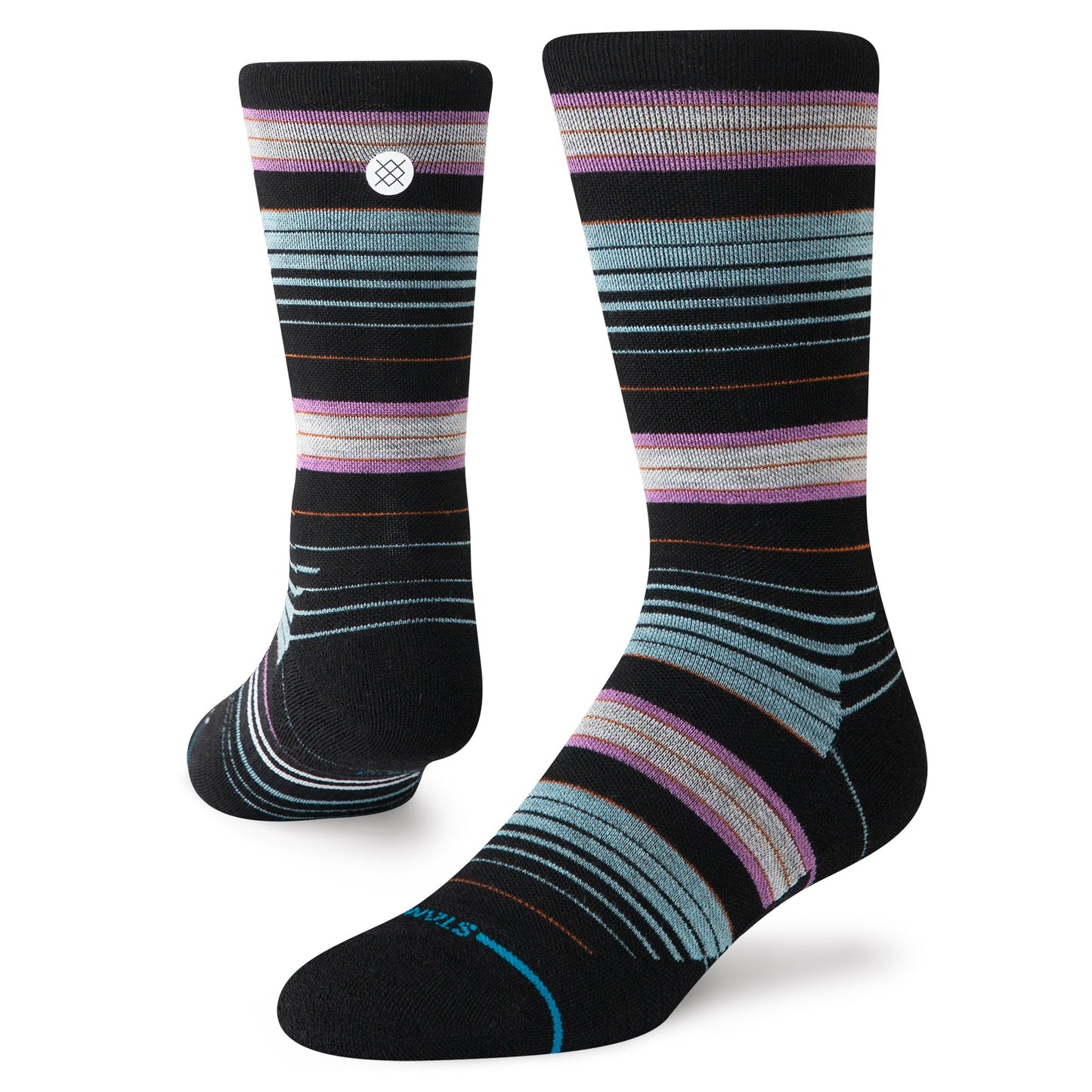 Stance Rockford Light Wool Crew Sock Berry