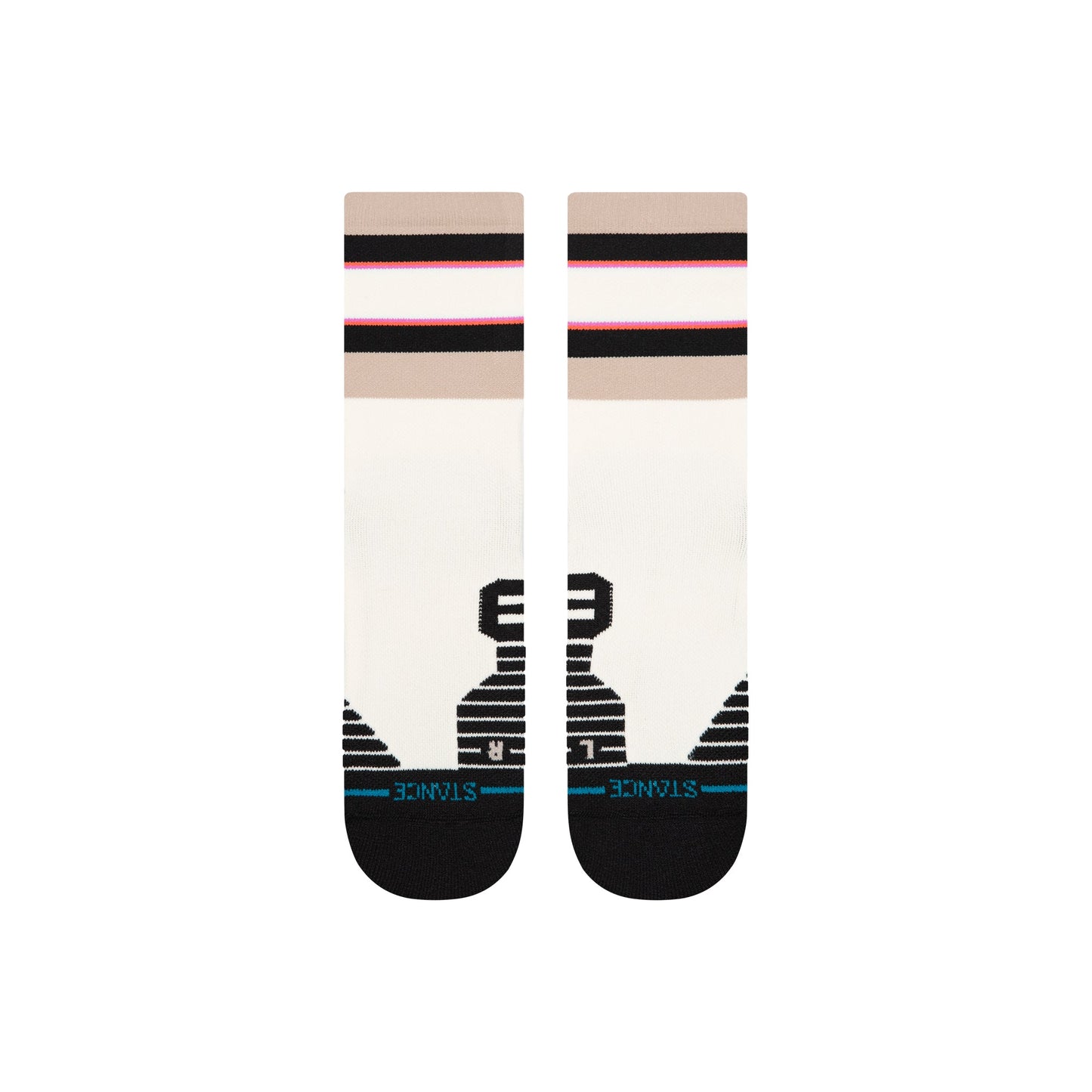 Stance Subversion Mid Crew Sock Canvas