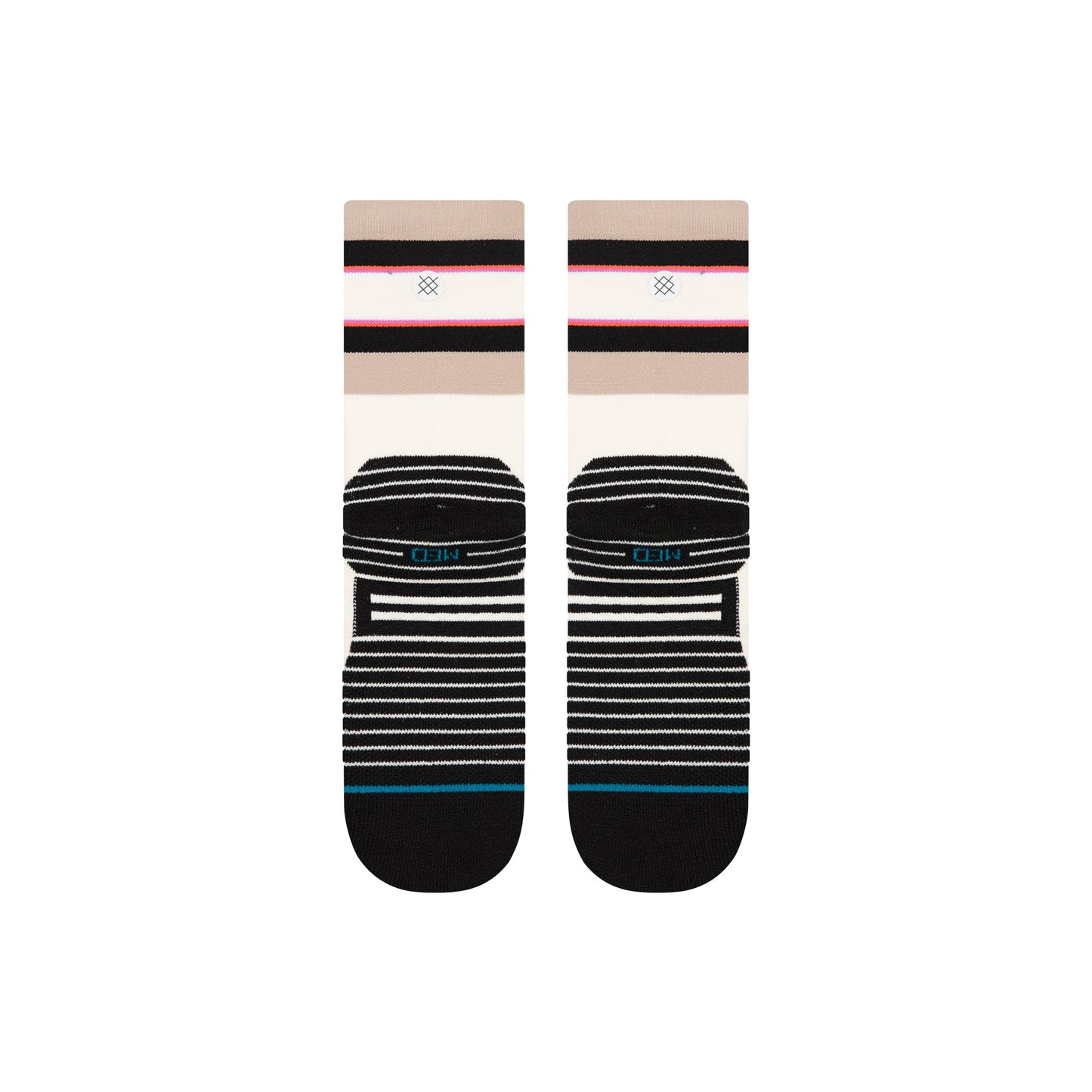 Stance Subversion Mid Crew Sock Canvas