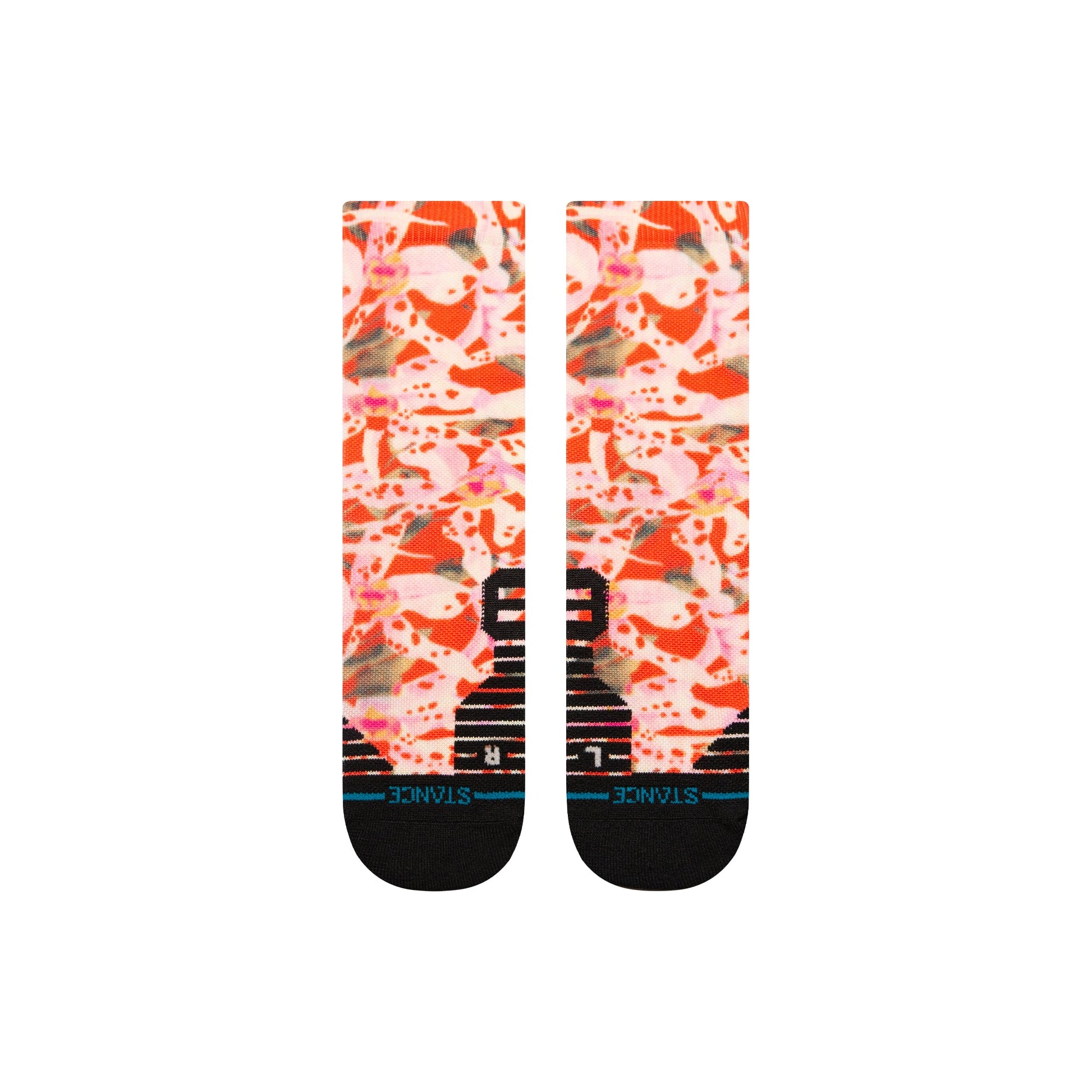 Stance Encyclia Crew Sock Red