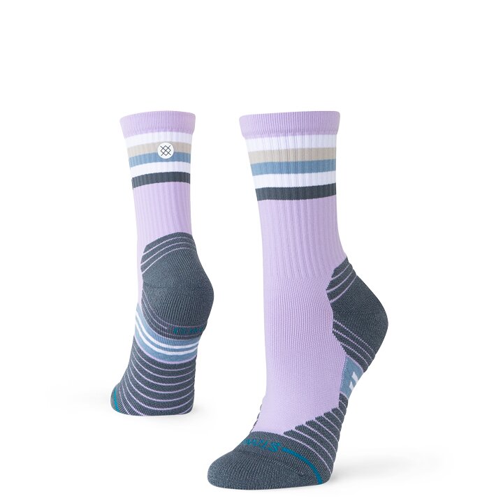 Stance Womens Maliboo Mid Crew Sock Lavender