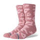 Stance Purrfect Crew Sock Dusty Rose 