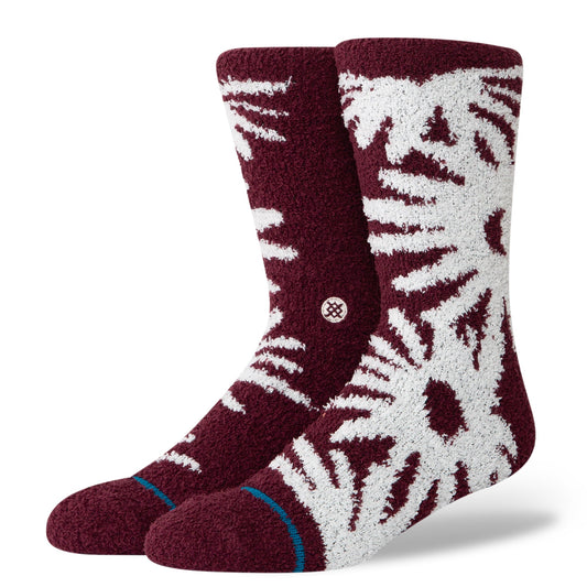 Stance Daisies Cozy Crew Sock Fig