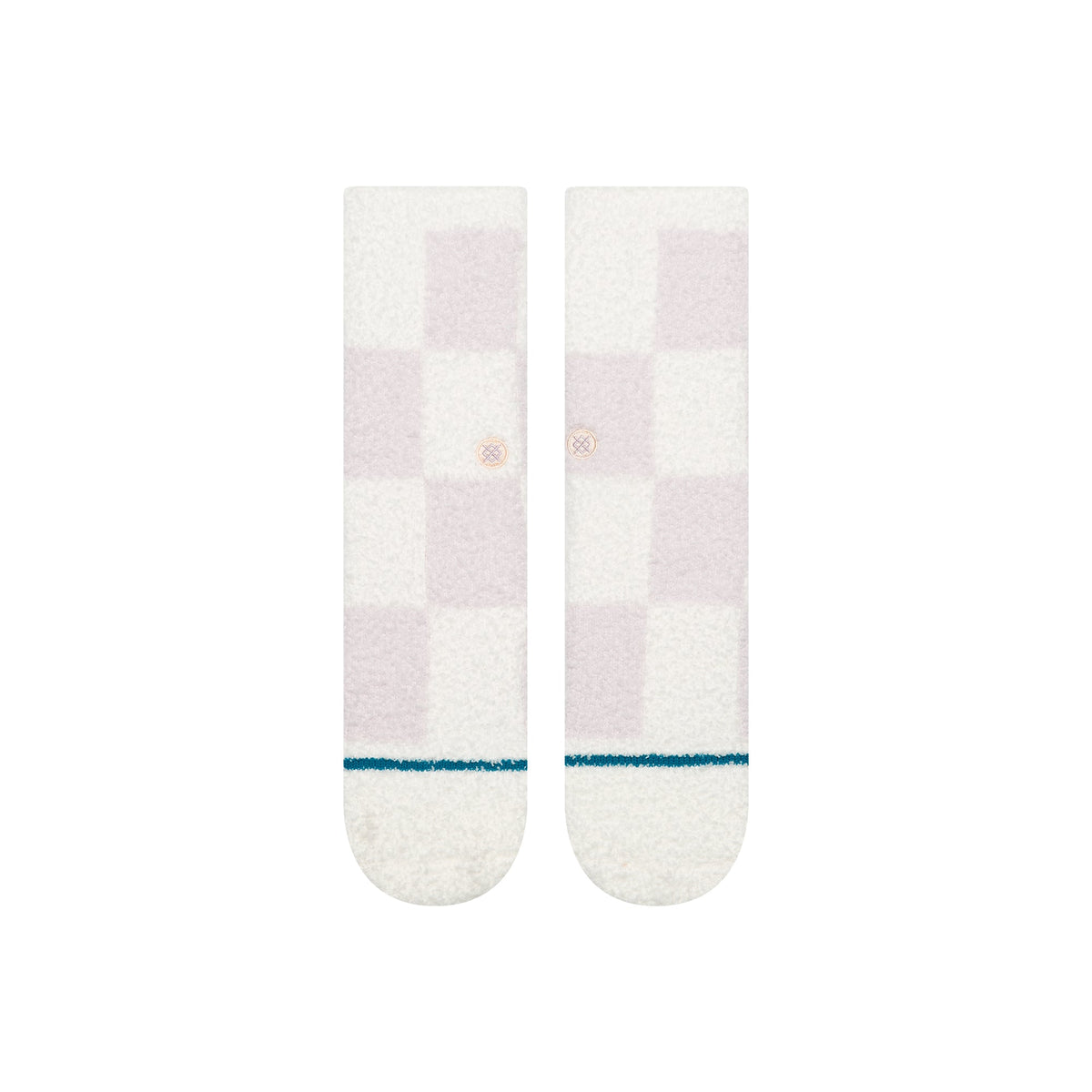 Stance | Patchwork Cozy Crew Sock Orchid