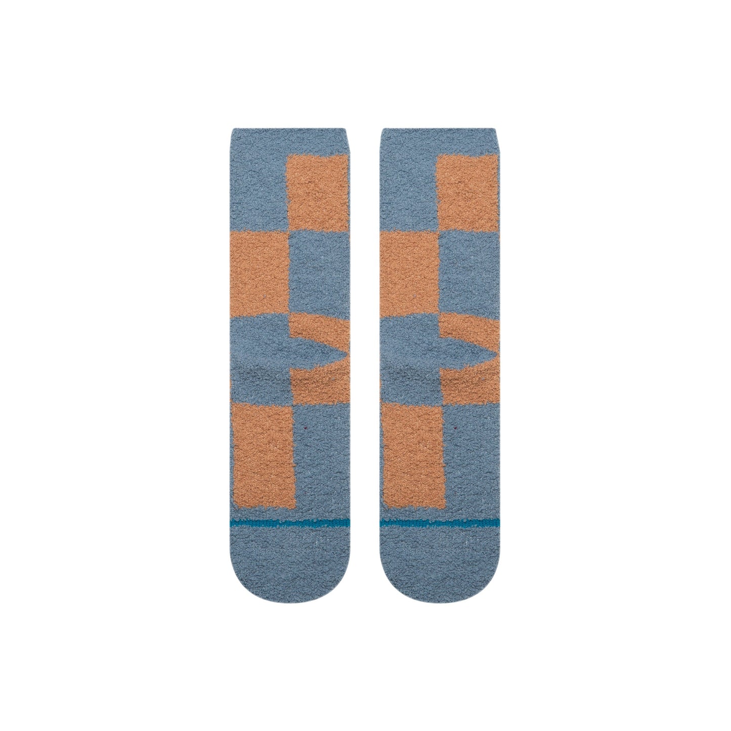 PATCHWORK COZY CREW SOCK
