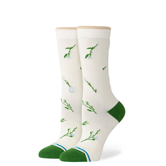 Wildflower Crew Sock Ivory