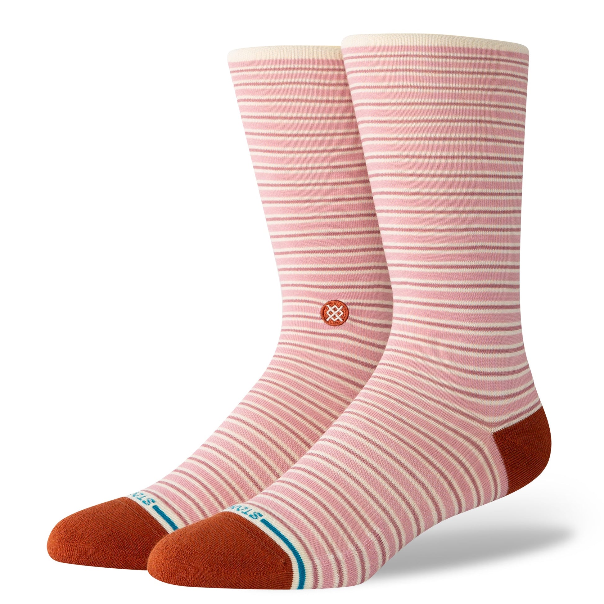 Stance Fortune Crew Sock Dusty Rose 