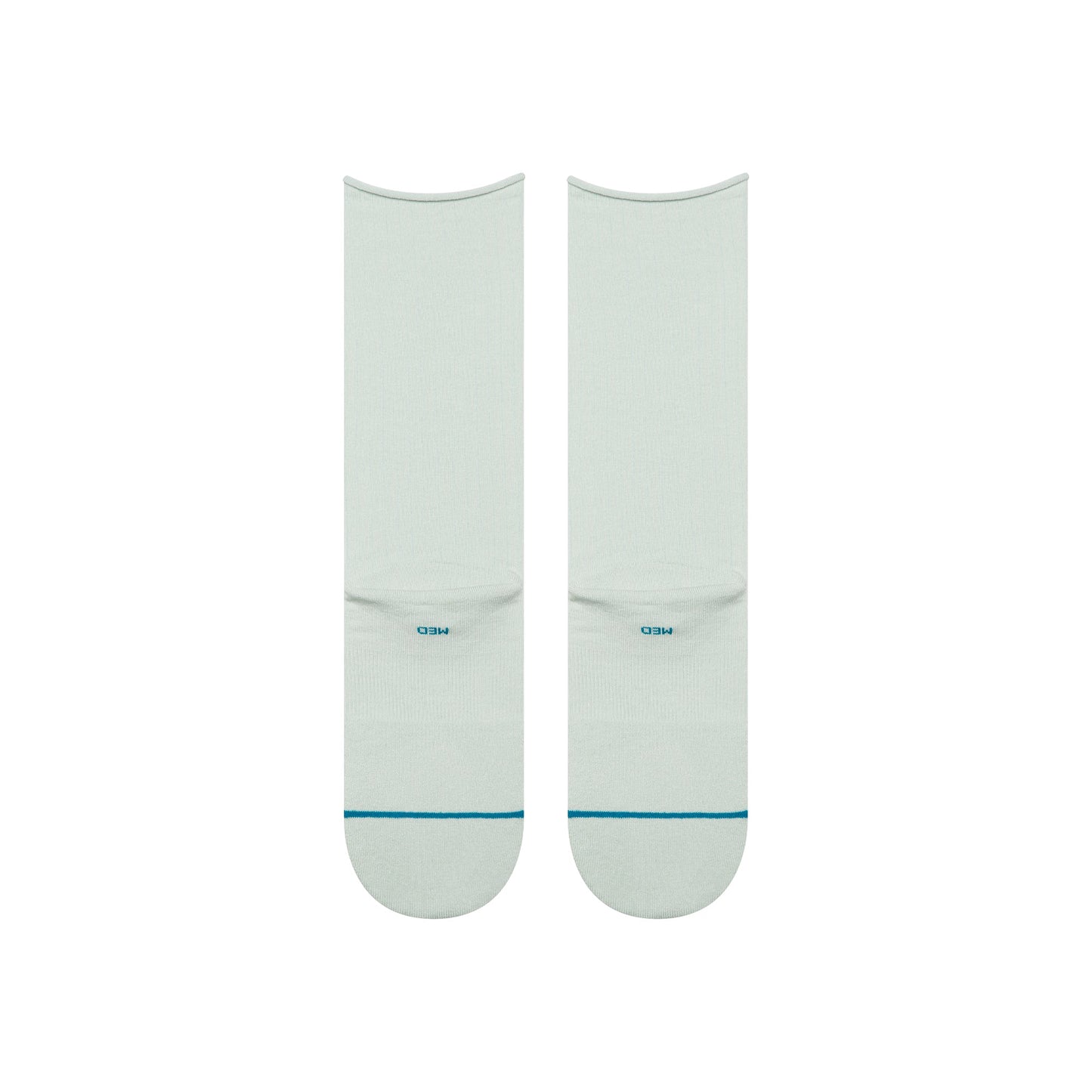 ROLLED SOLID CREW SOCK