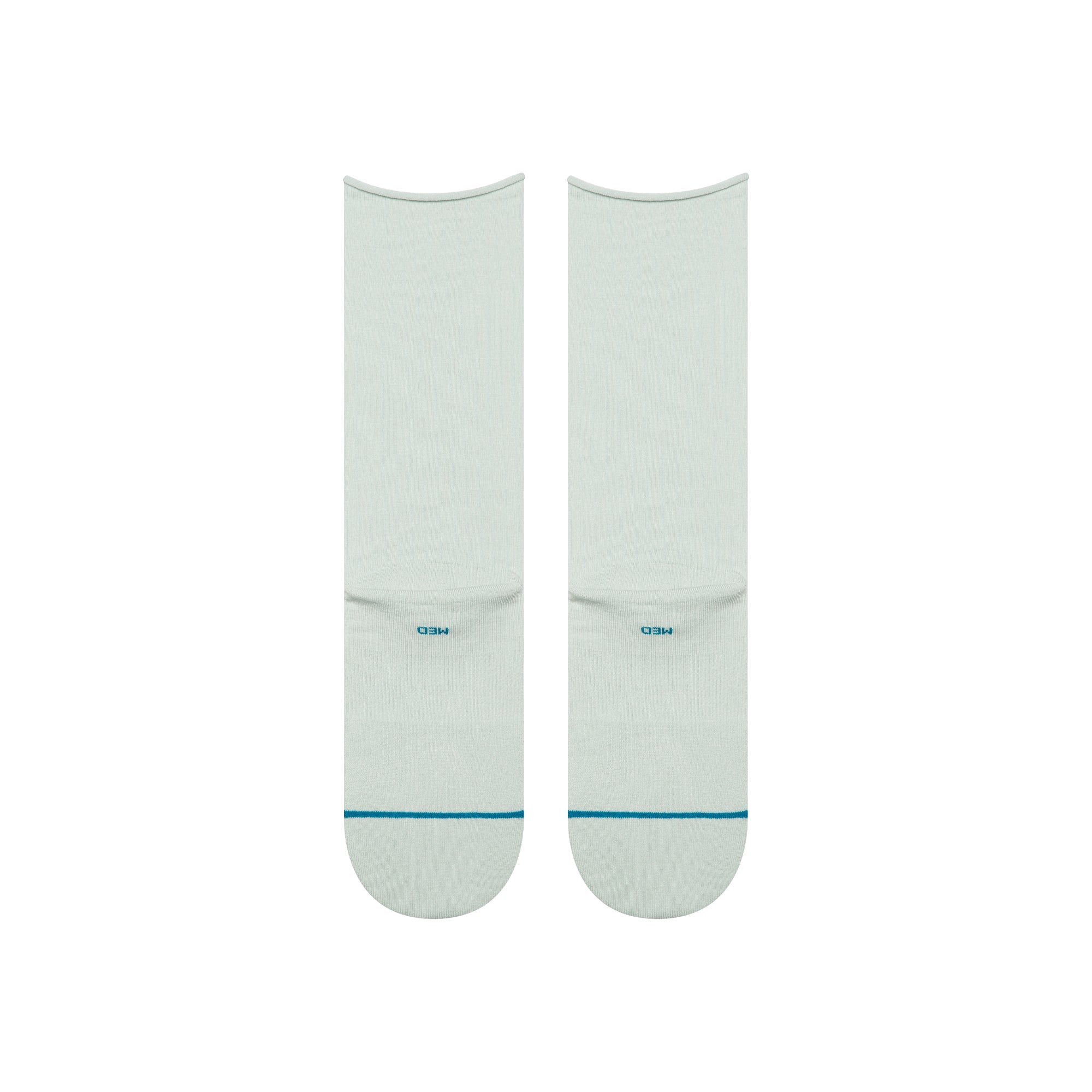 ROLLED SOLID CREW SOCK