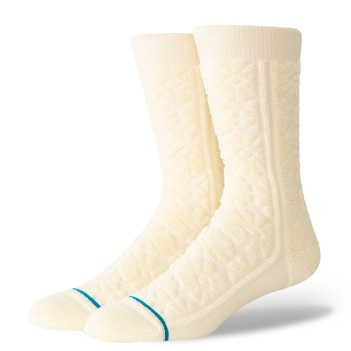 Stance | Daisy Terry Crew Sock Off White