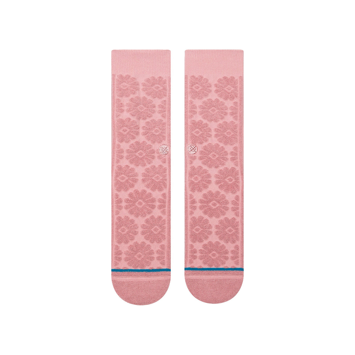 Stance | Daisy Terry Crew Sock Pink