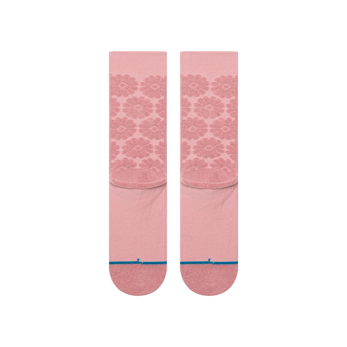 Stance | Daisy Terry Crew Sock Pink