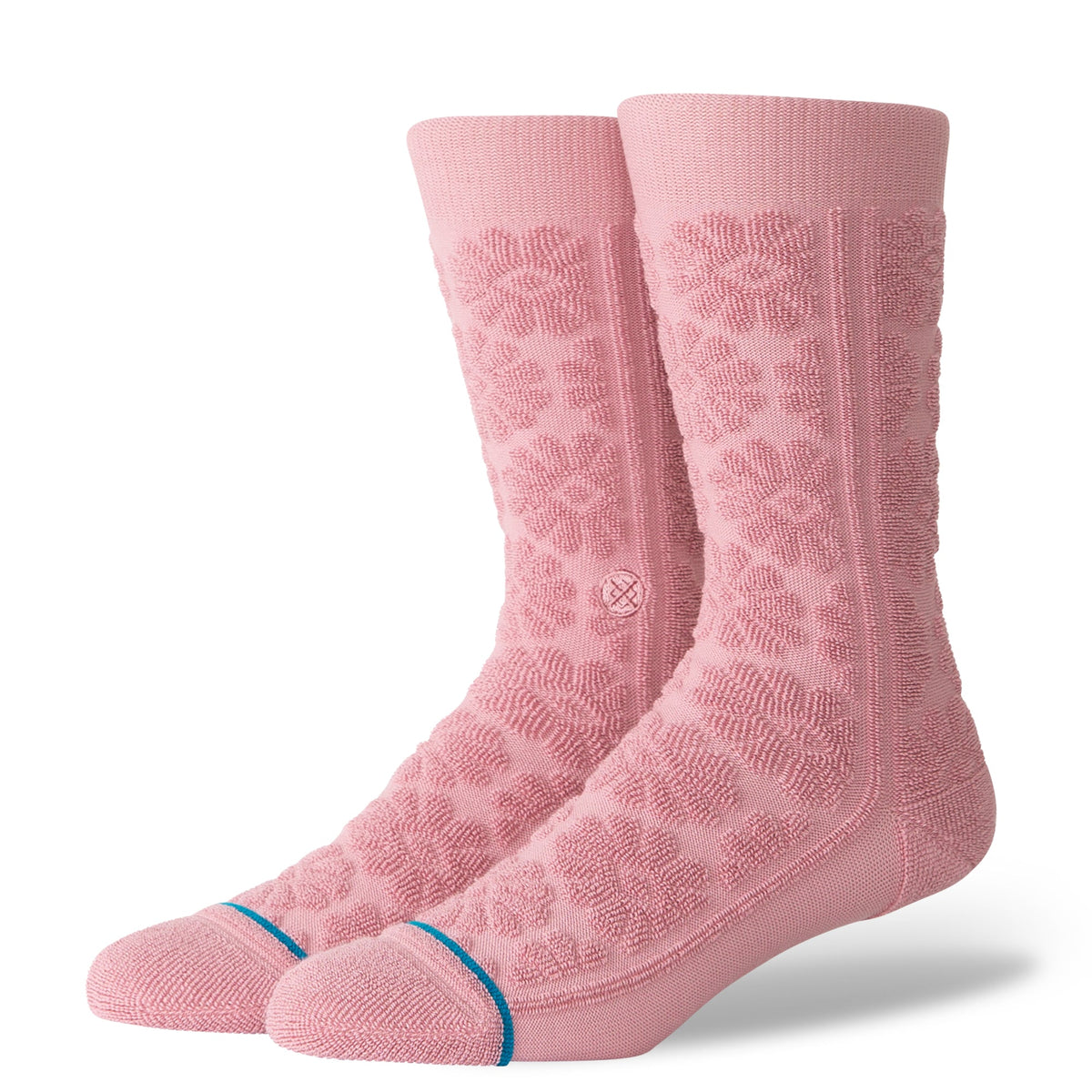 Stance | Daisy Terry Crew Sock Pink