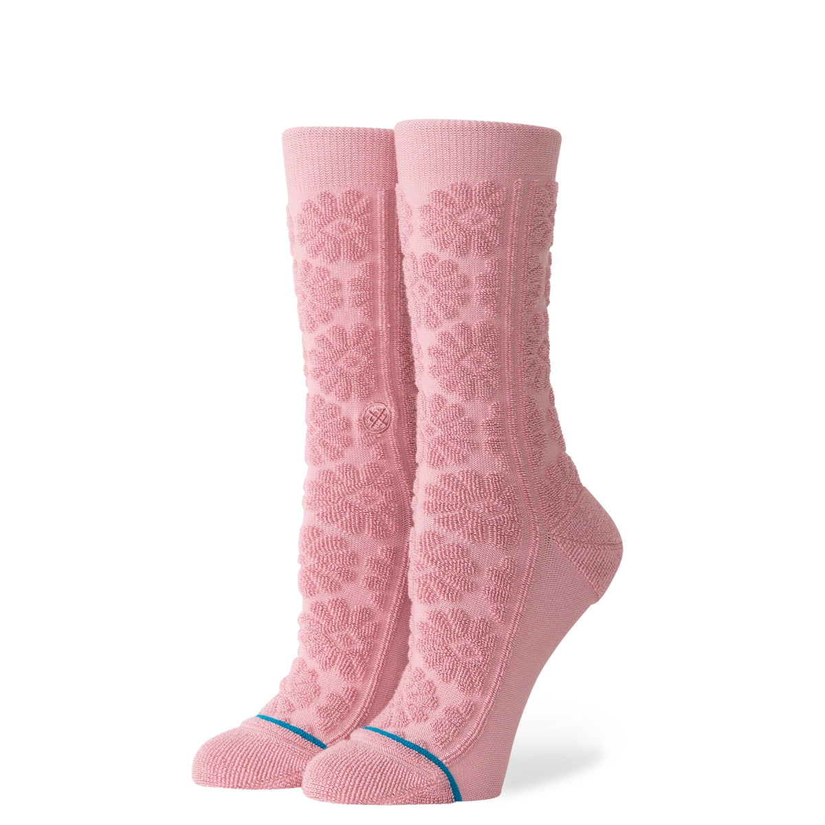 Stance | Daisy Terry Crew Sock Pink