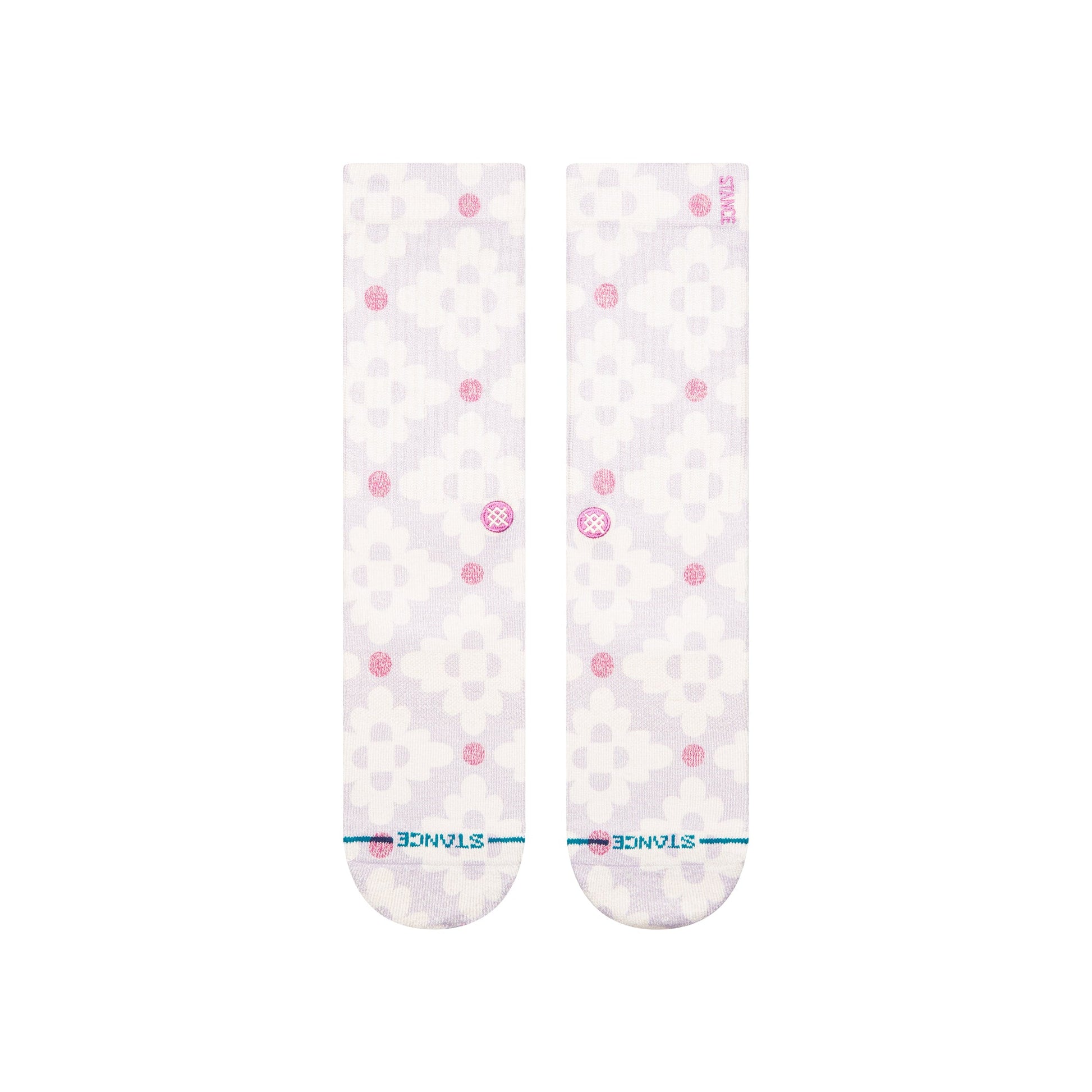 Stance Women's San Lucas Crew Sock Orchid