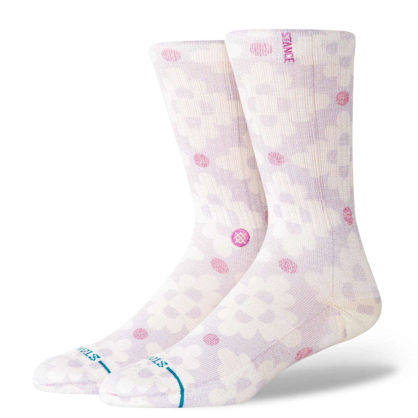 Stance Women&#39;s San Lucas Crew Sock Orchid