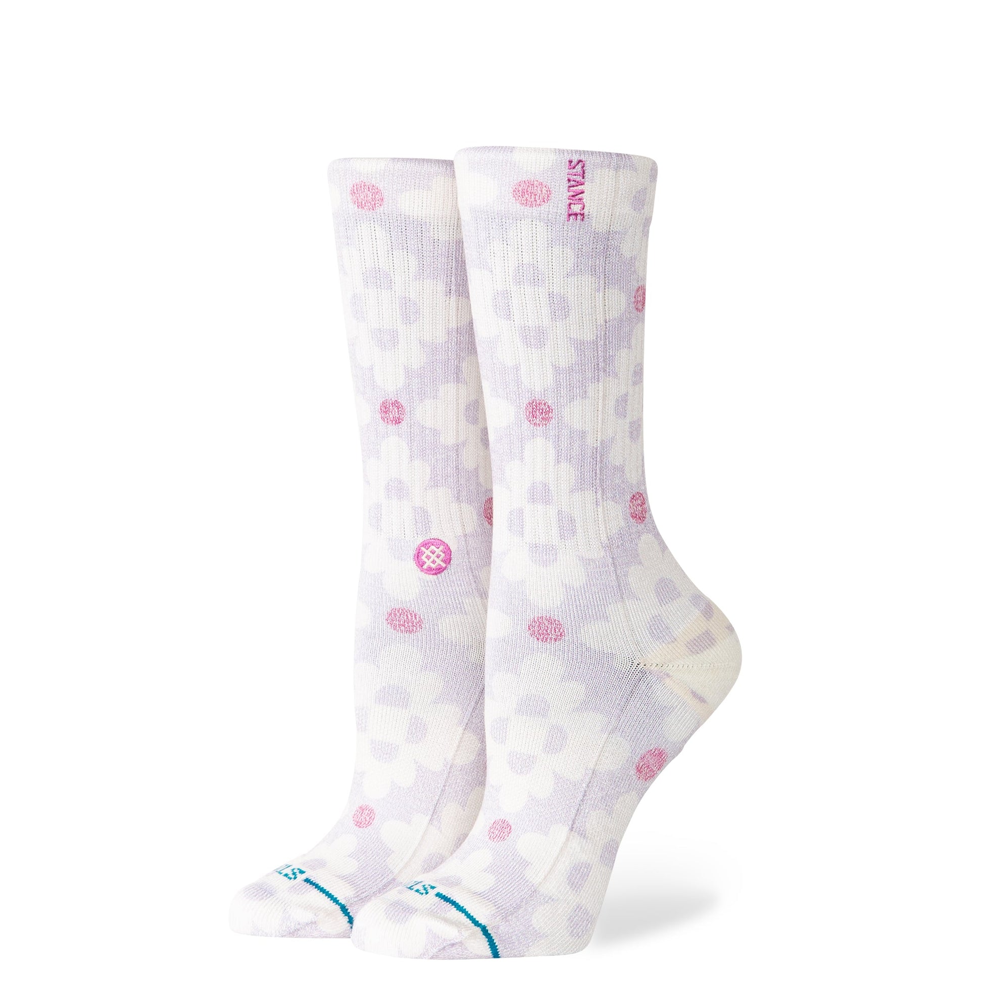 Stance Women's San Lucas Crew Sock Orchid