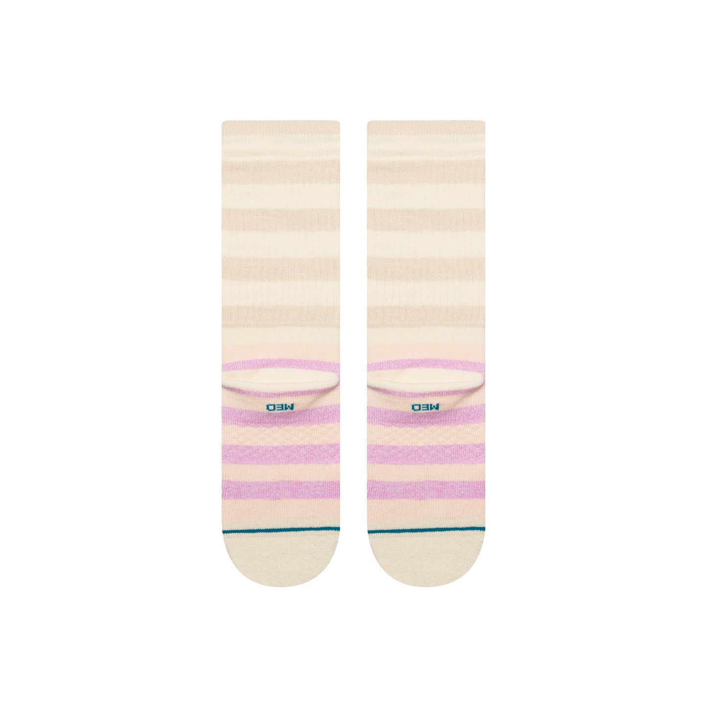Stance Sherbert Crew Sock Oatmeal Heather
