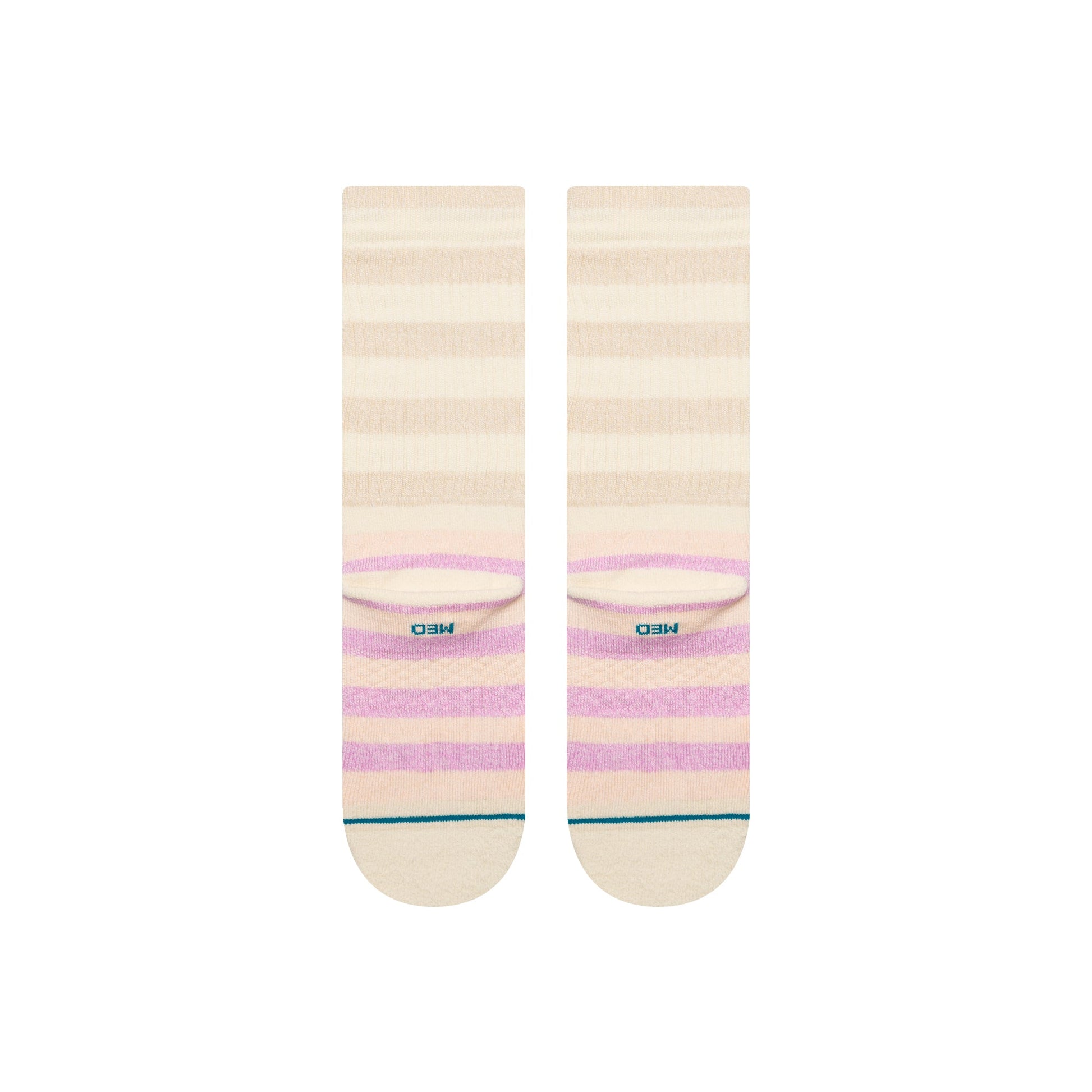 Stance Sherbert Crew Sock Oatmeal Heather