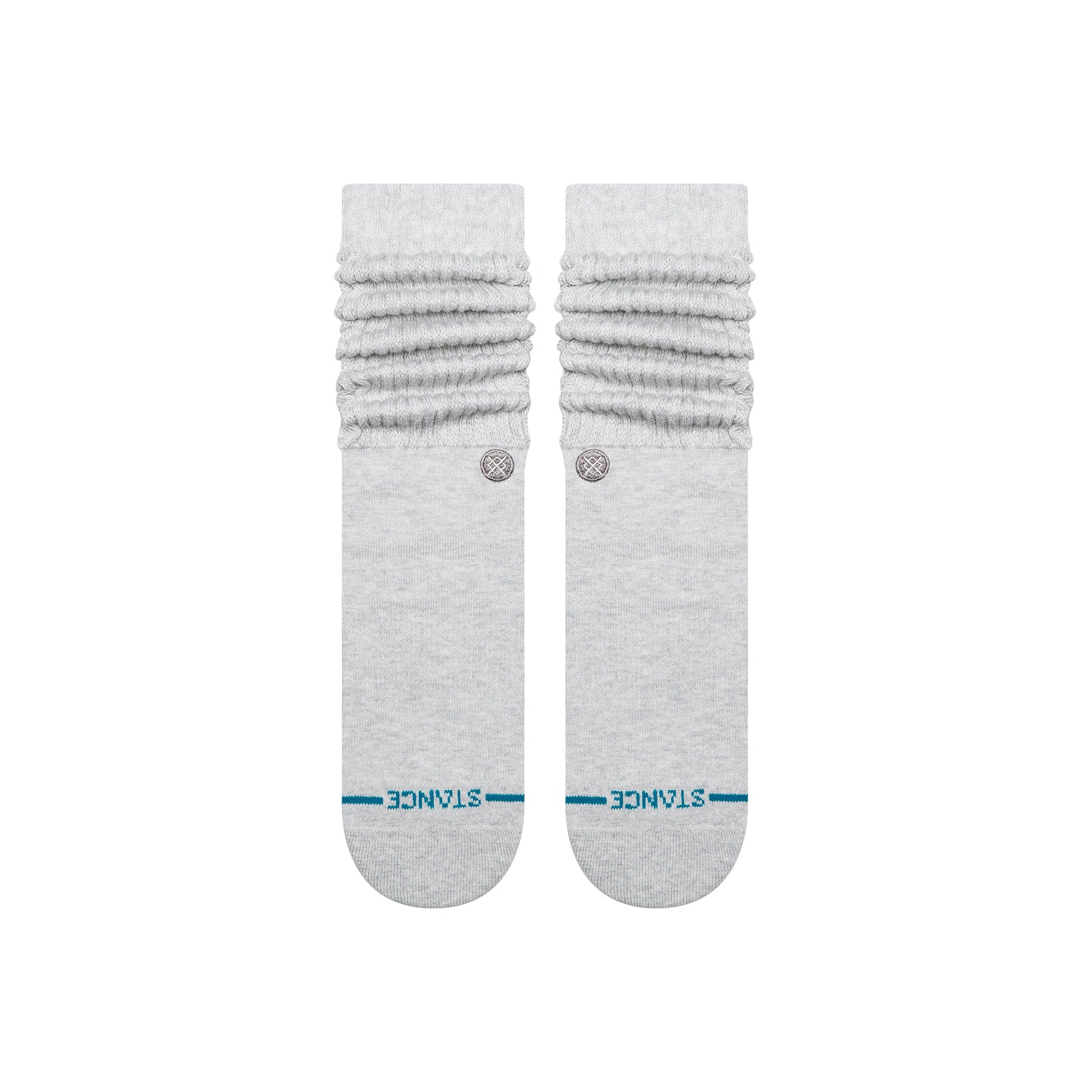 Stance Womens Icon Slouch Crew Sock Heather Grey