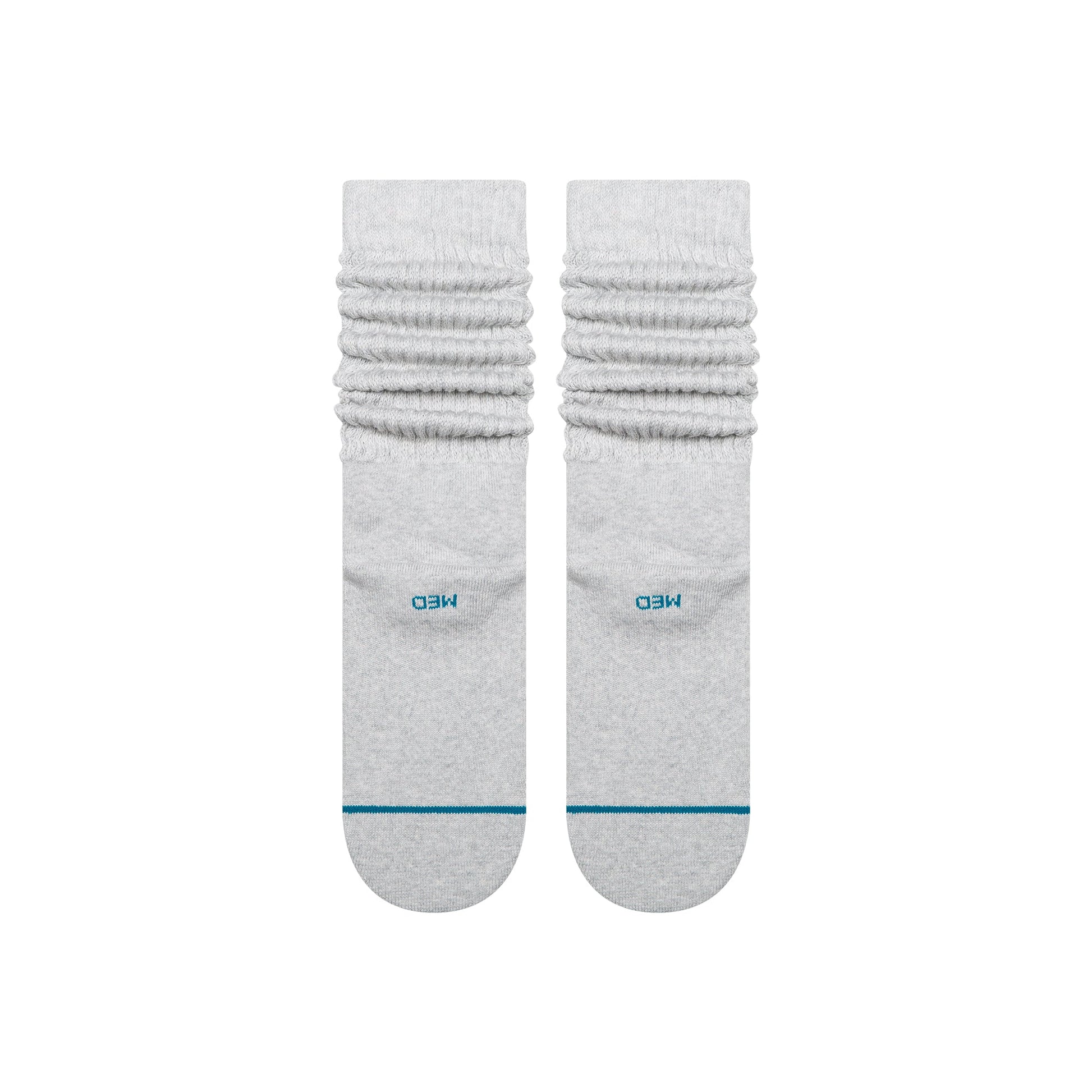 Stance Womens Icon Slouch Crew Sock Heather Grey
