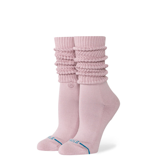 Stance Womens Icon Slouch Crew Sock Lilac