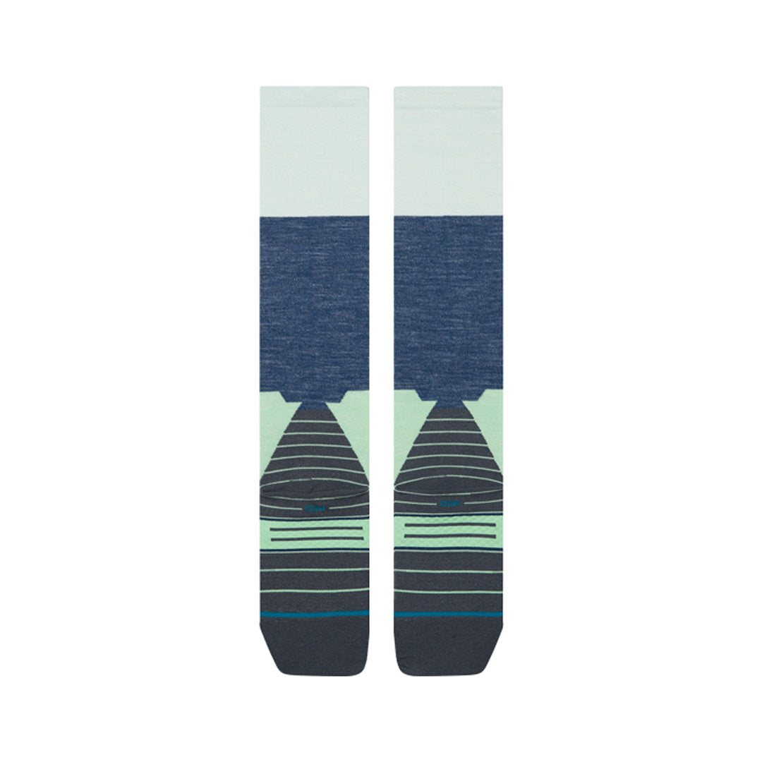 Stance | Womens Blocked Ultra Light Wool Snow Sock Light Blue