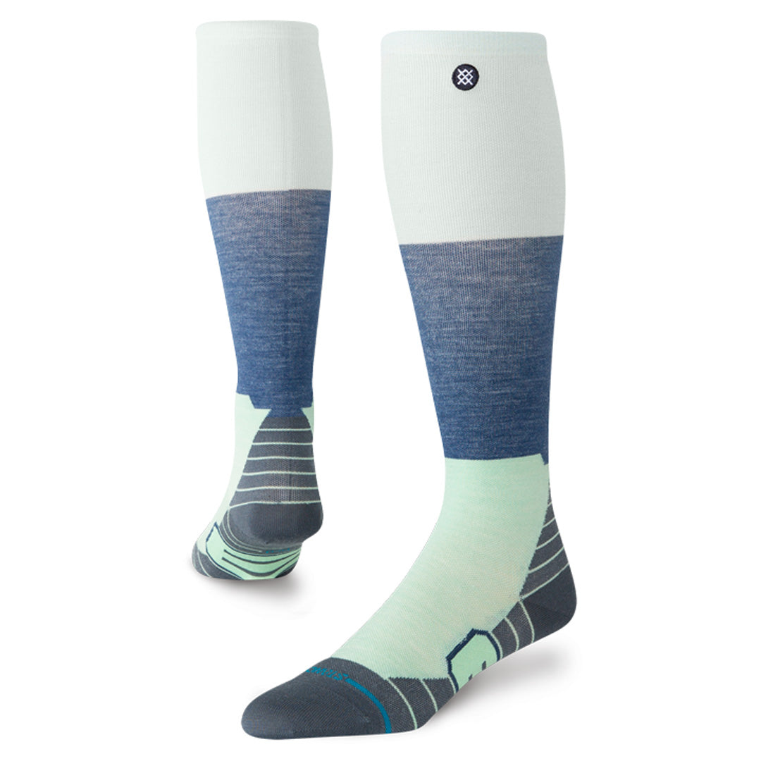 Stance | Womens Blocked Ultra Light Wool Snow Sock Light Blue