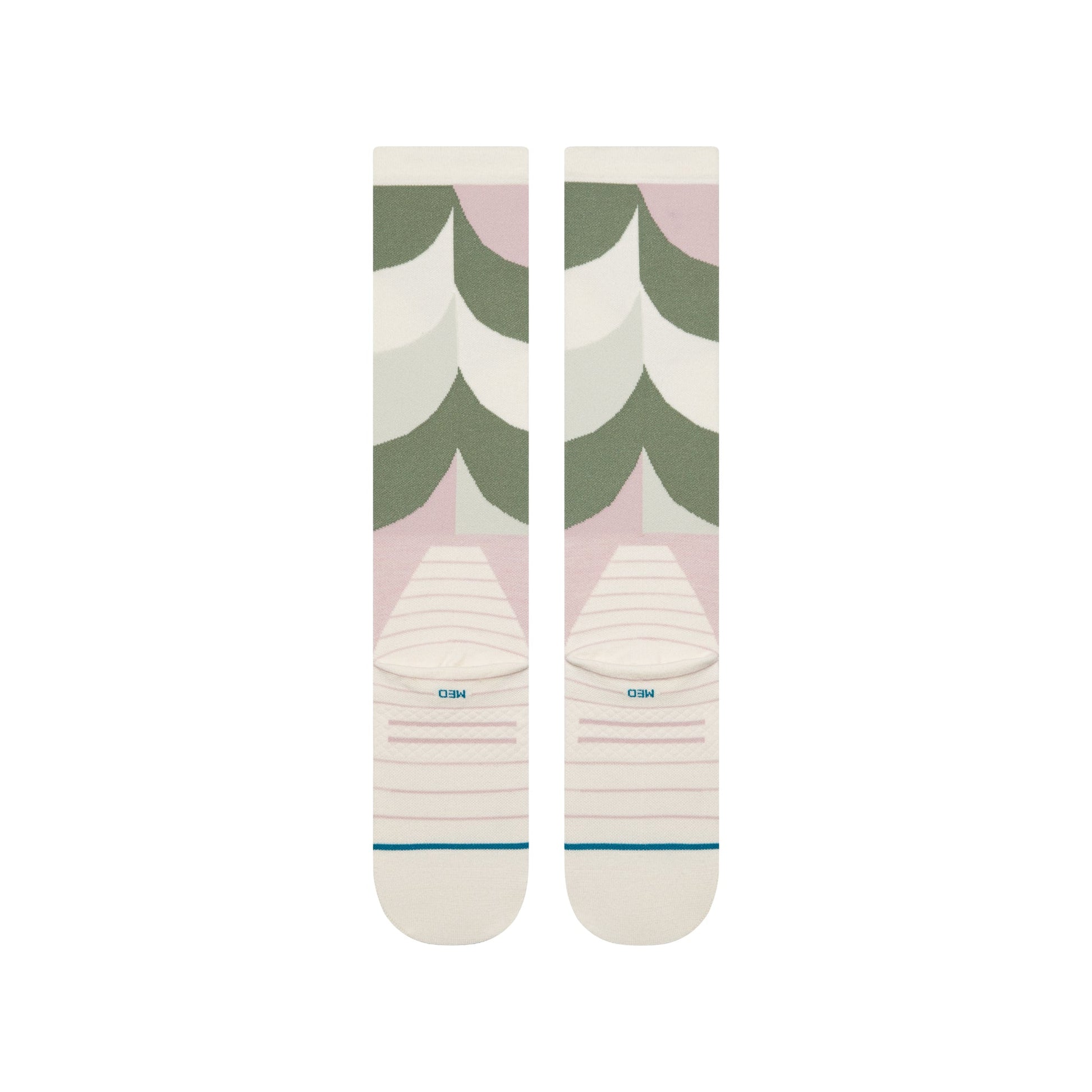 Stance Womens Geo Petals Ultra Light Wool Snow Sock Lilac