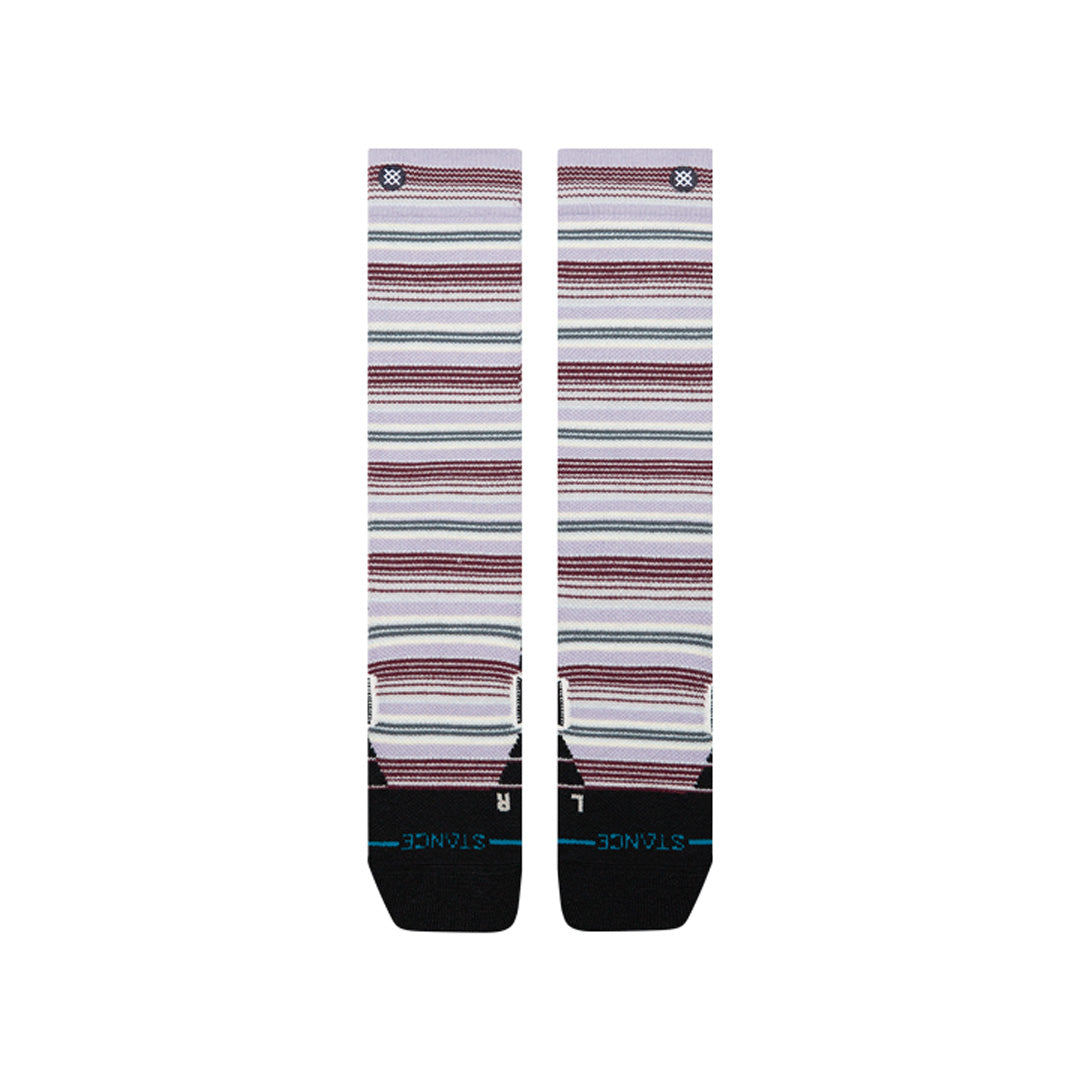 Stance | Serape Mid Wool Snow Sock Lilac