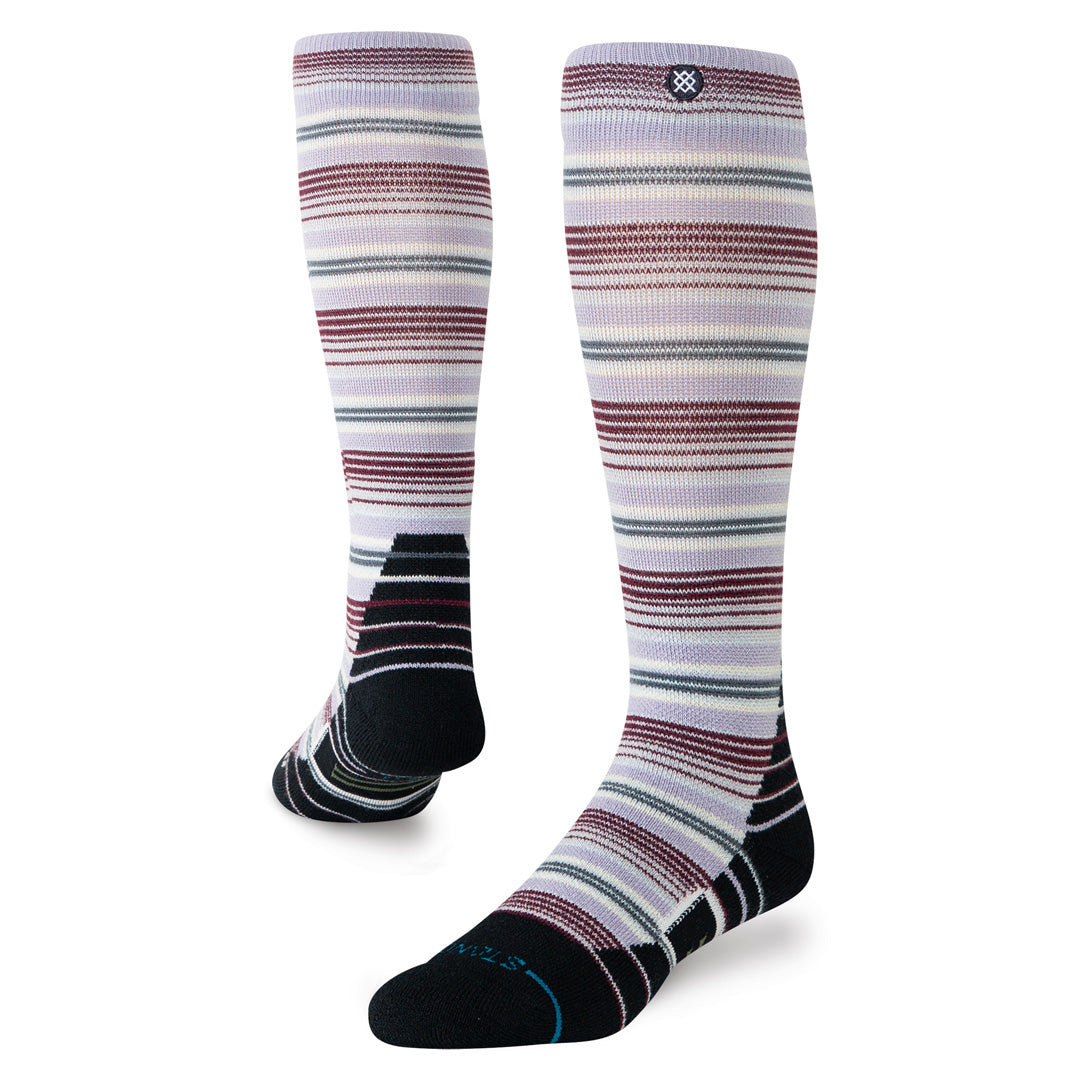 Stance | Serape Mid Wool Snow Sock Lilac