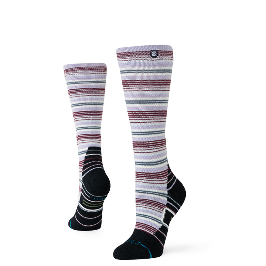 Stance | Serape Mid Wool Snow Sock Lilac