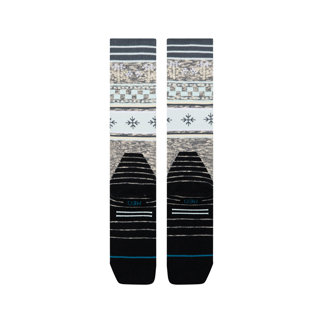 Stance | Womens Flake Mid Poly Snow Sock Ice Blue