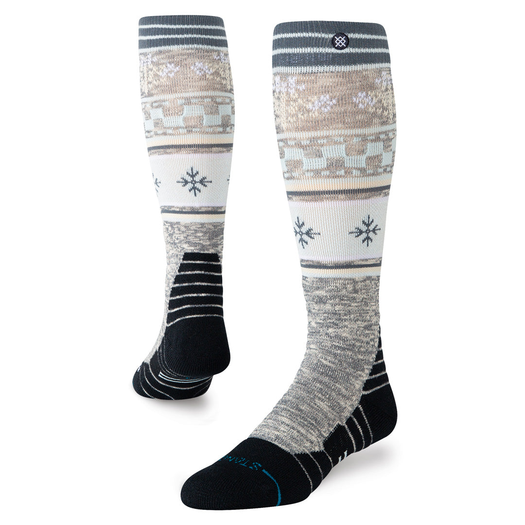 Stance | Womens Flake Mid Poly Snow Sock Ice Blue