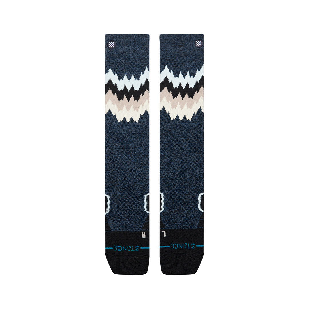 Stance | Womens Thompson Mid Wool Snow Sock Black Heather