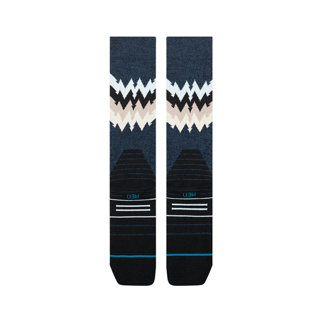 Stance | Womens Thompson Mid Wool Snow Sock Black Heather