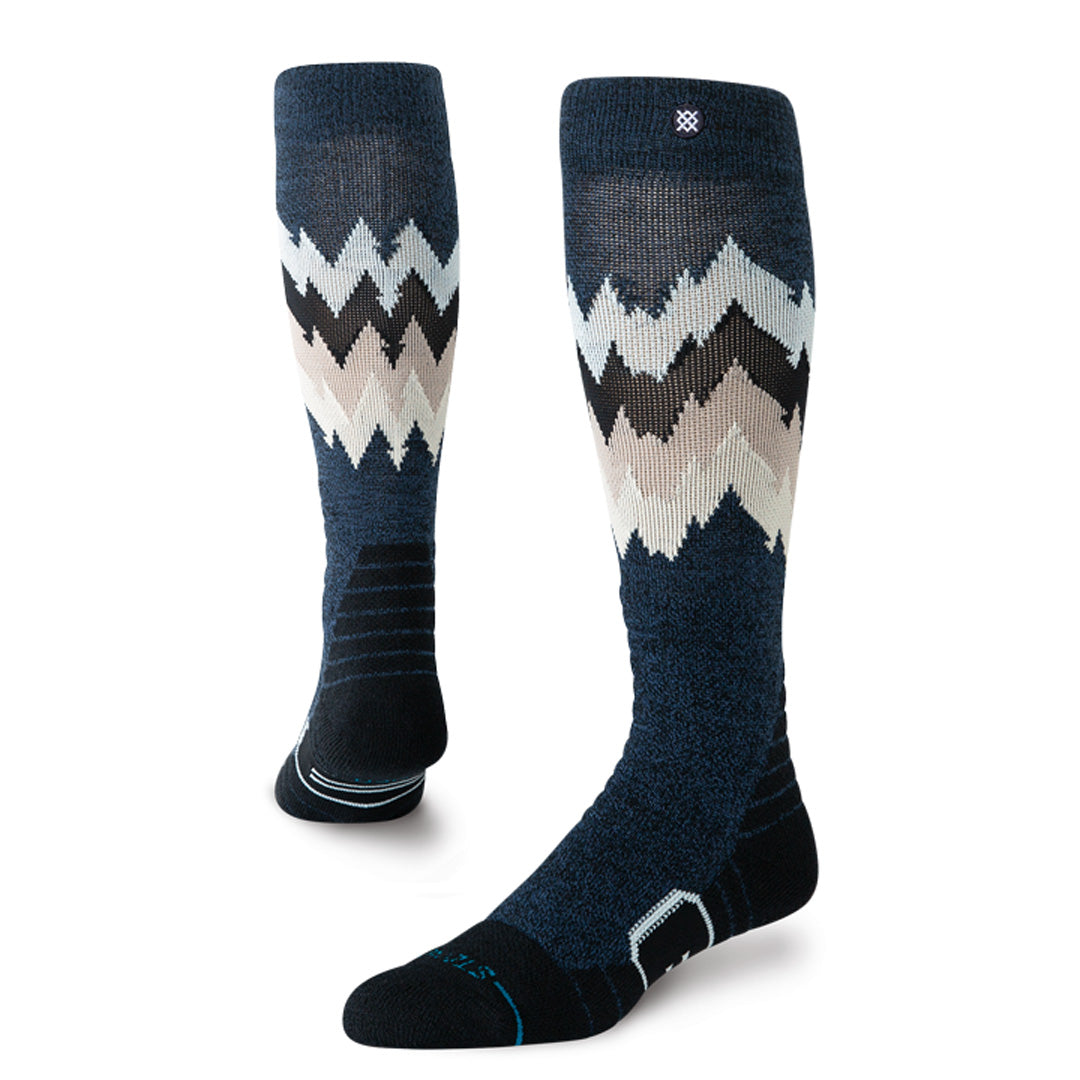 Stance | Womens Thompson Mid Wool Snow Sock Black Heather