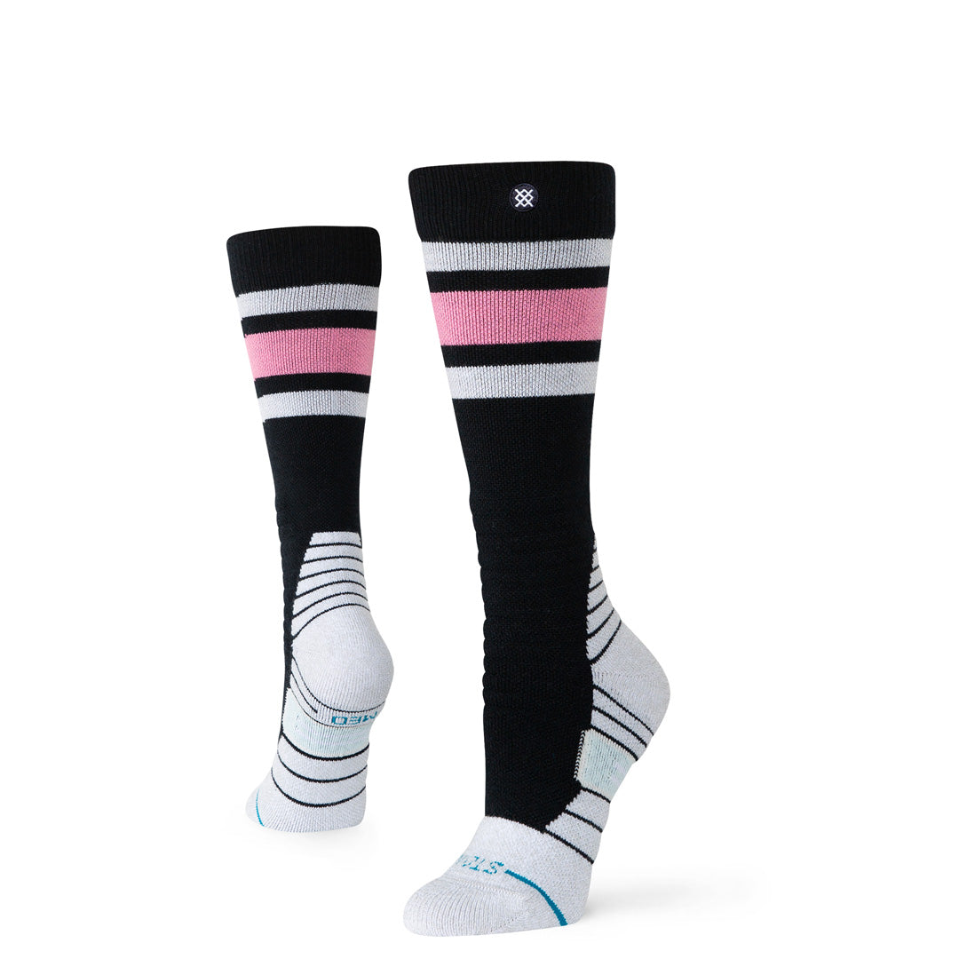 Stance | Womens Boyd Mid Wool Snow Sock Black