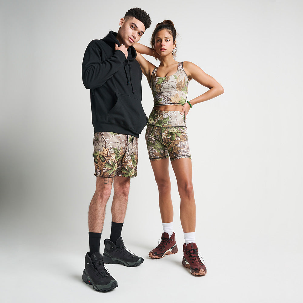 Stance Women's Happenings Tank Reeltree Camo |model