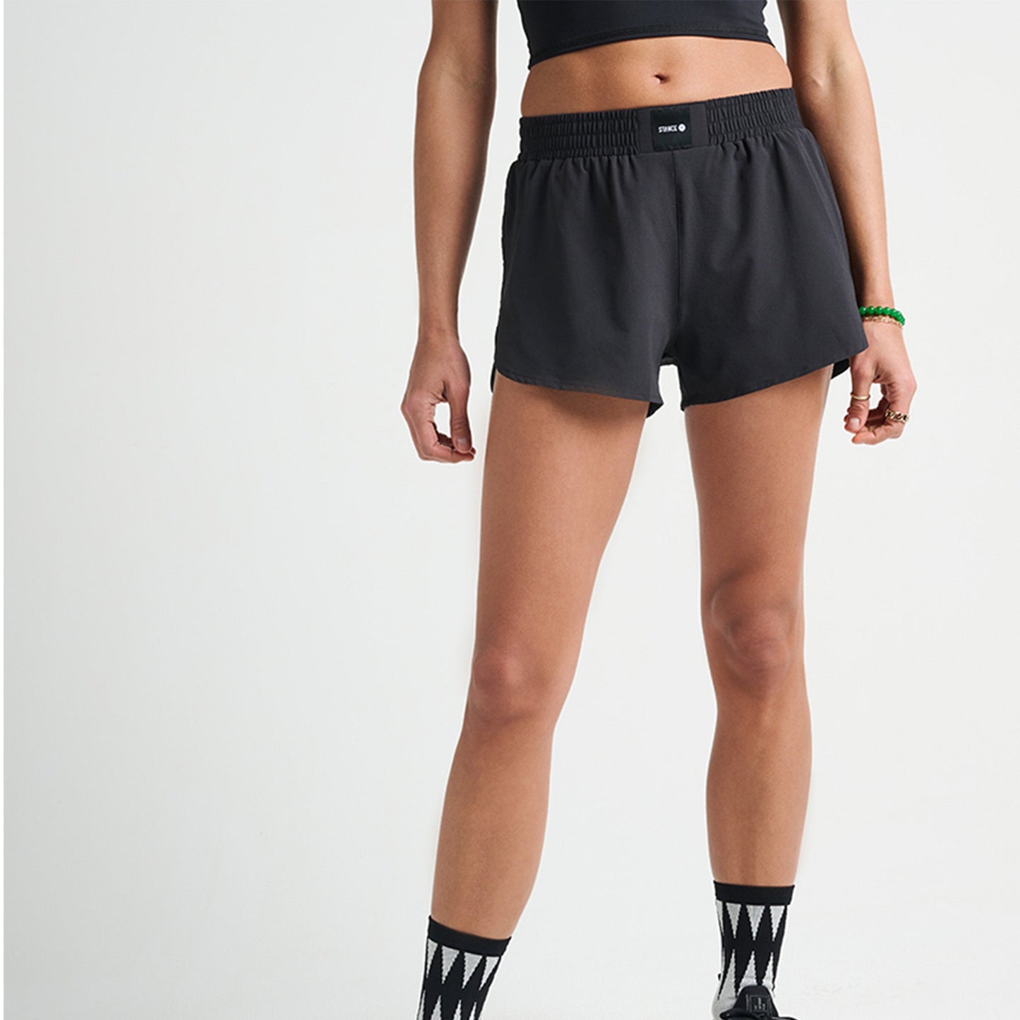 Stance Women&#39;s Work It Out Short Black |model