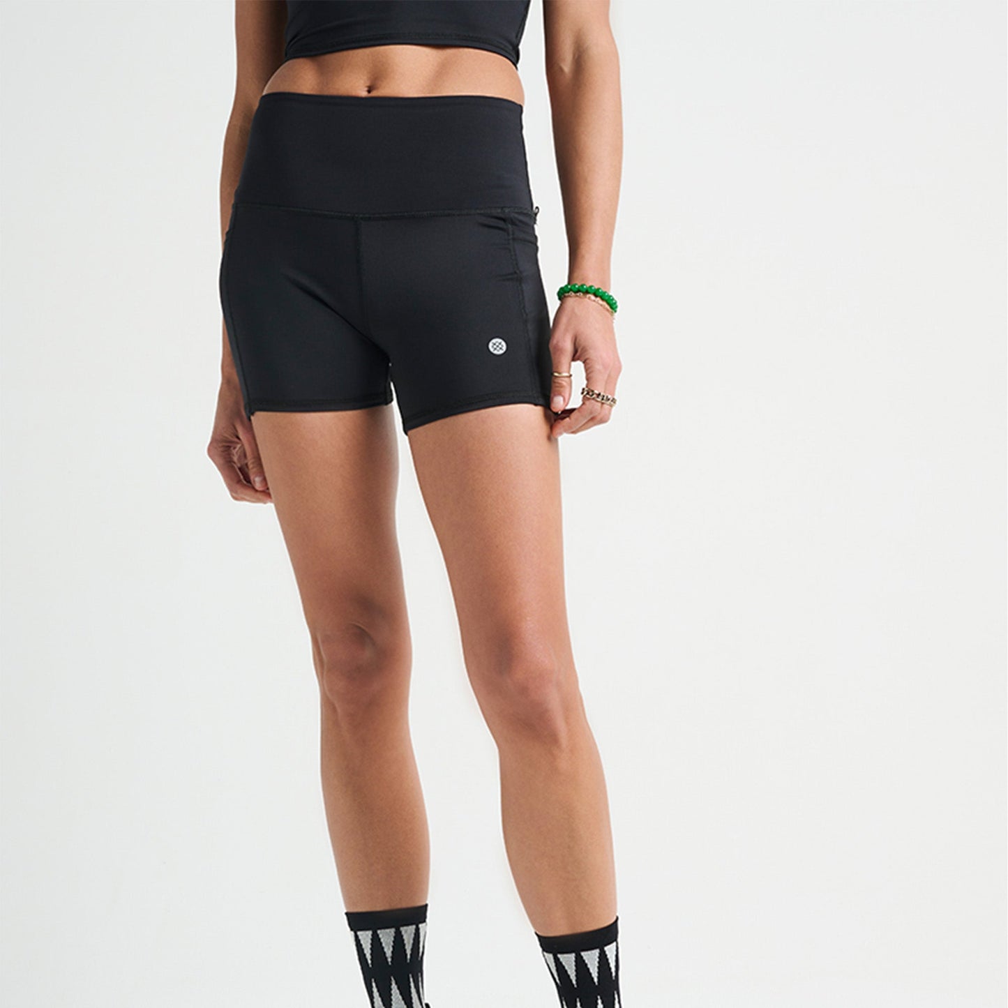 Stance Women&#39;s Work It Out Short Black |model