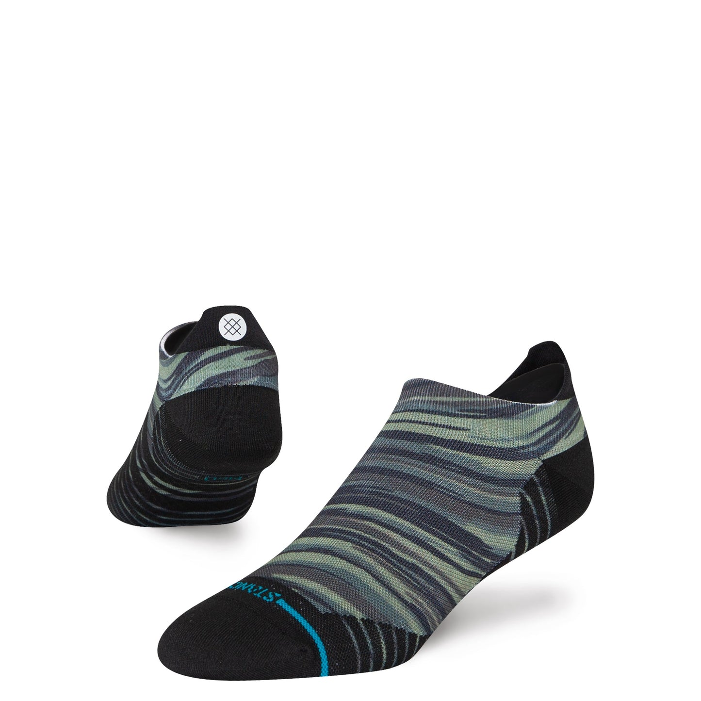 Stance Slant Tab Sock Green Camo