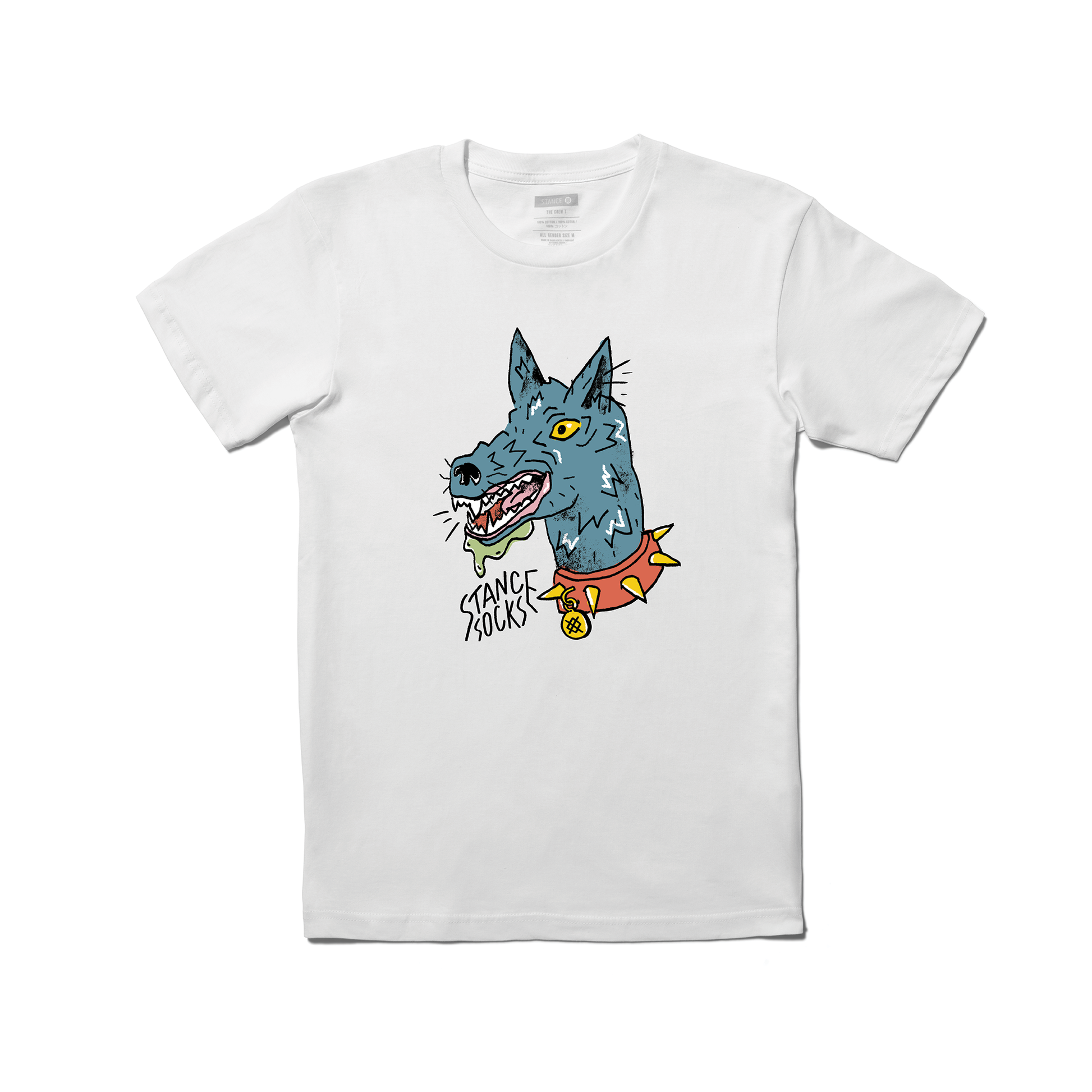 Stance Ankle Biter T-Shirt White