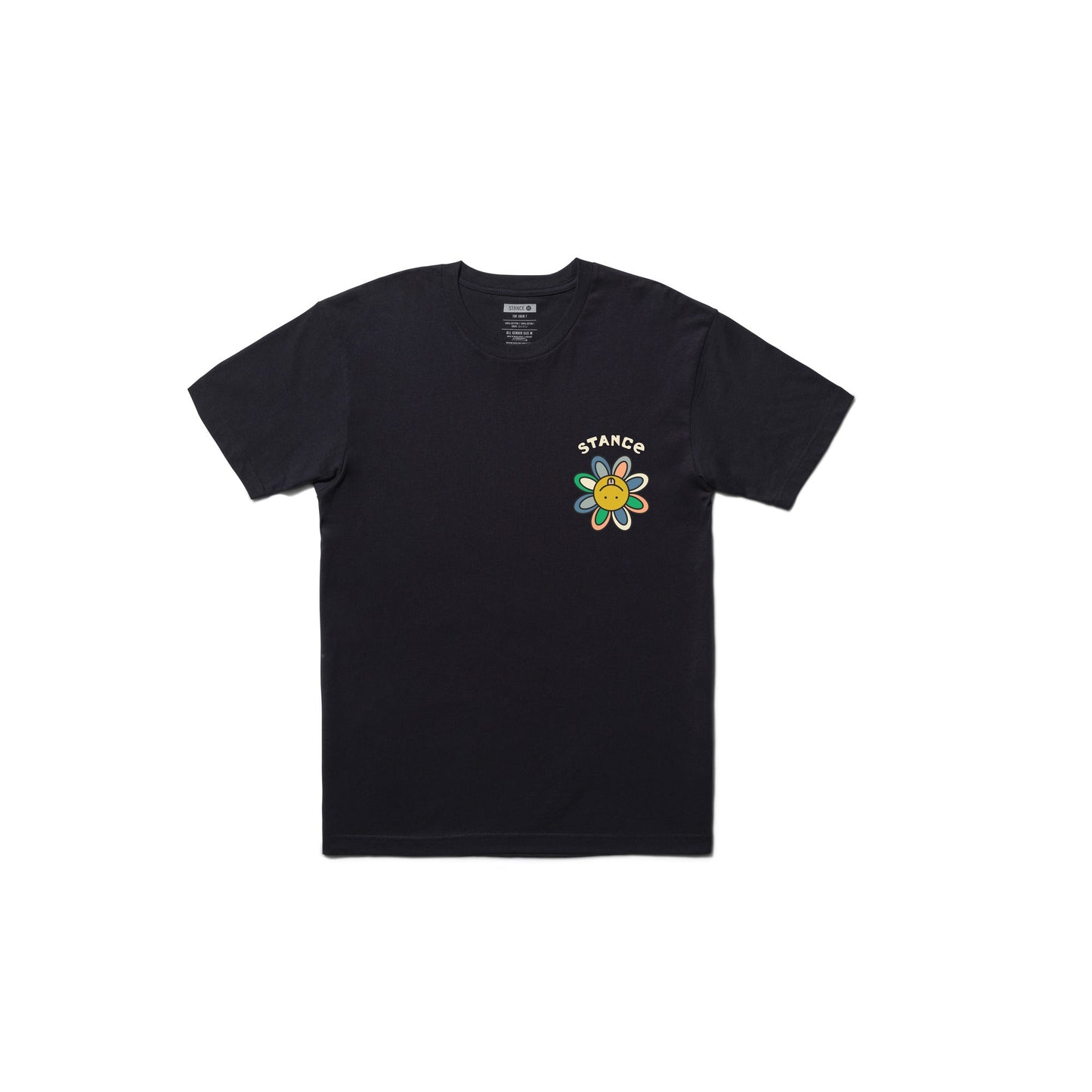 Stance Floral Punch T-Shirt Navy